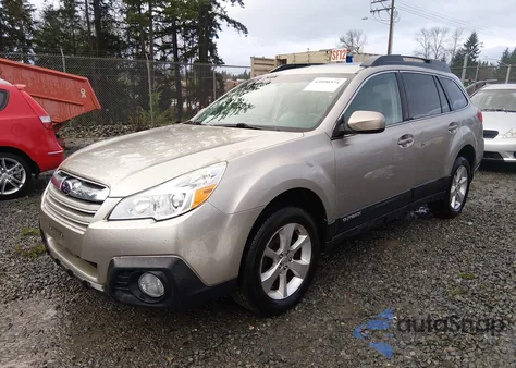 2014 Subaru Outback 2.5I Limited из США, поврежденный, VIN 4S4BRBLC2E3315996